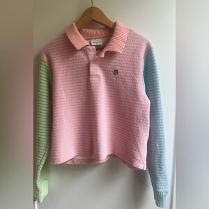 Teddy Fresh Cropped Pastel Longsleeve